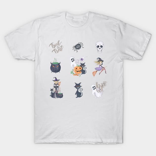 Halloween T-Shirt by Amanda Jane